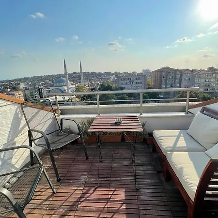 Appartement Duplex Rooftop Loft In Center Kadikoey With Amazing Terraces